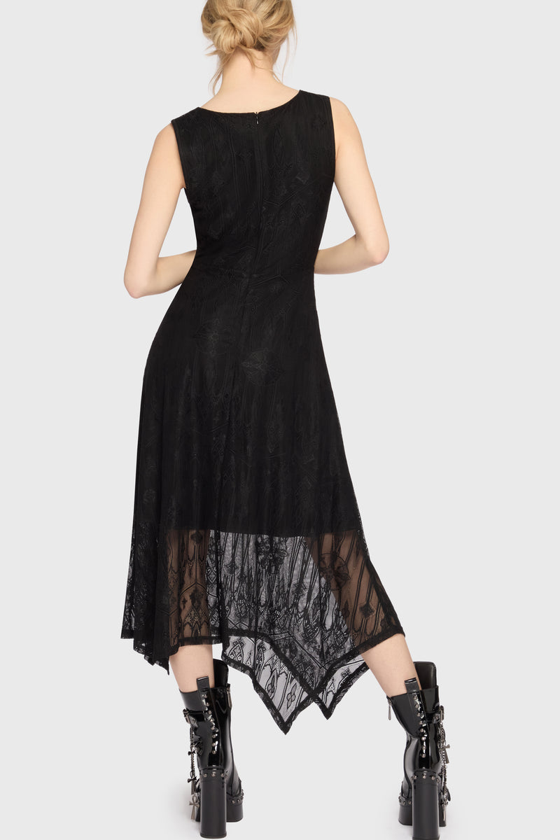Vesper Wraith Midi Dress