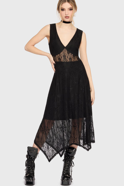 Vesper Wraith Midi Dress