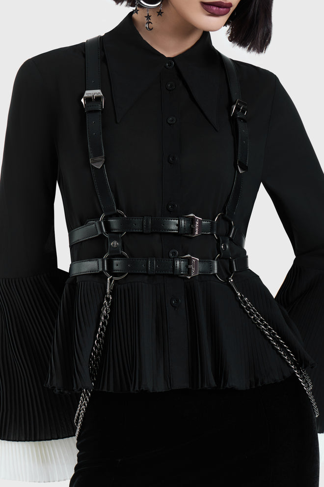 Webbed Waist Chain Harness