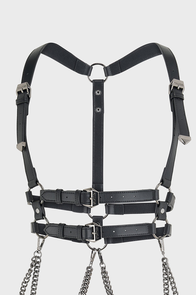 Webbed Waist Chain Harness