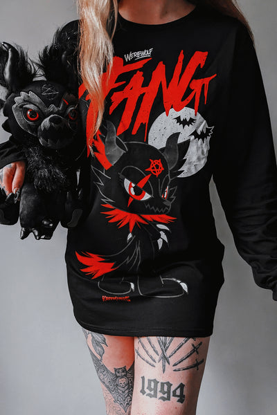 Werewolf: Fang Long Sleeve Top