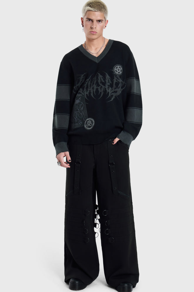 We're Out Of Time Knit Sweater