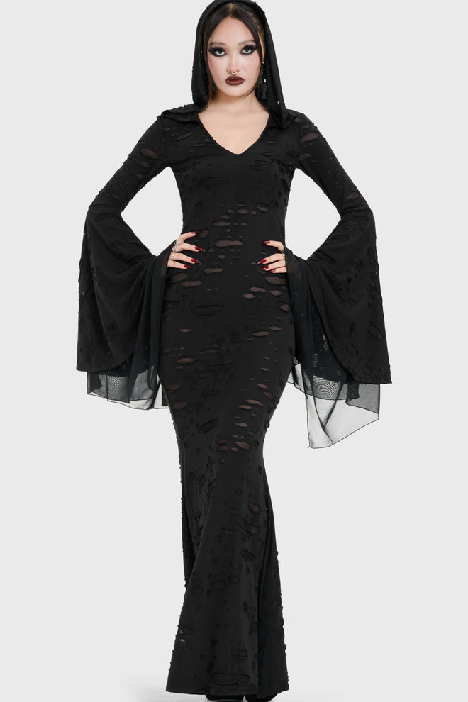 Widow's Night Maxi Dress