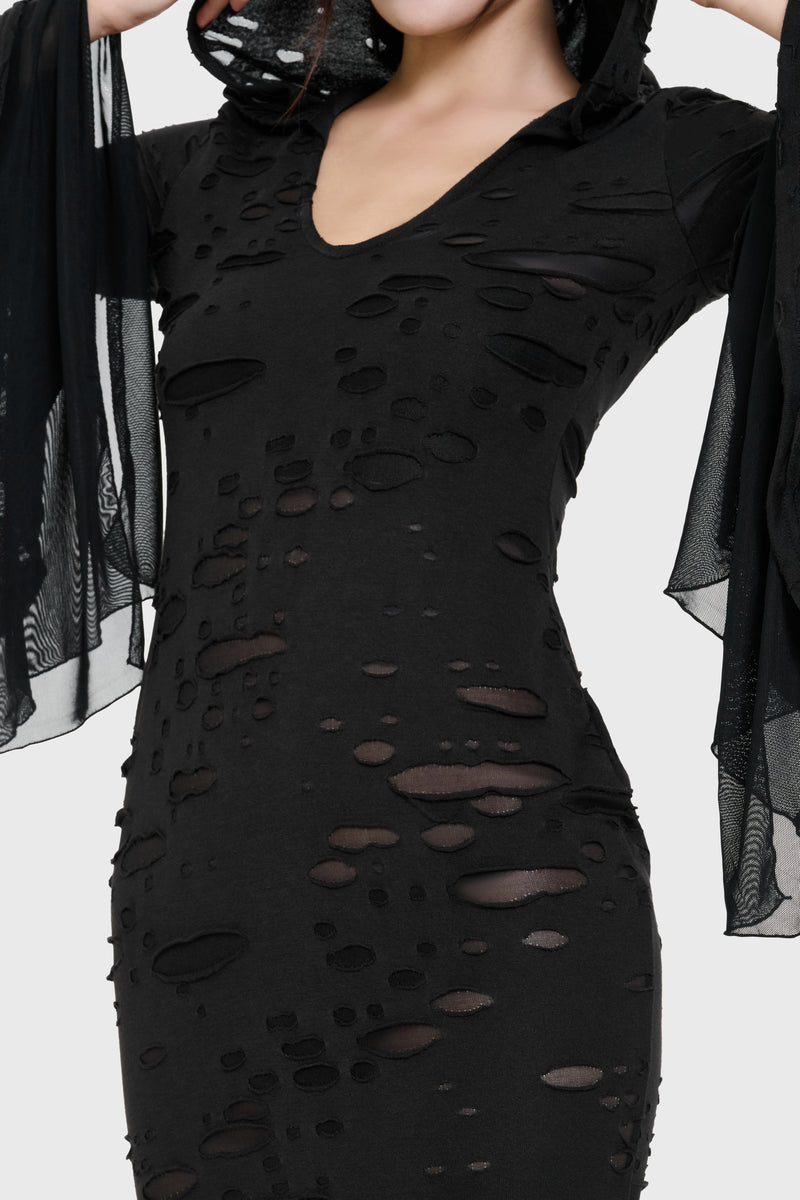 Widow's Night Maxi Dress