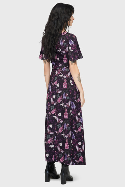 Willow Wisp Short Sleeve Maxi Dress