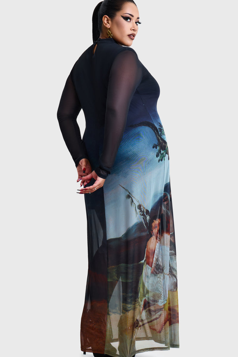 Witches' Sabbath Maxi Dress