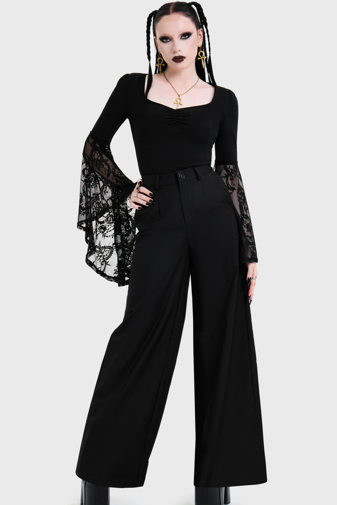 Witchmarked High Waist Trousers