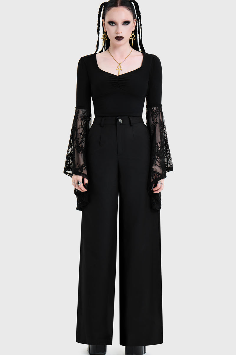 Witchmarked High Waist Trousers