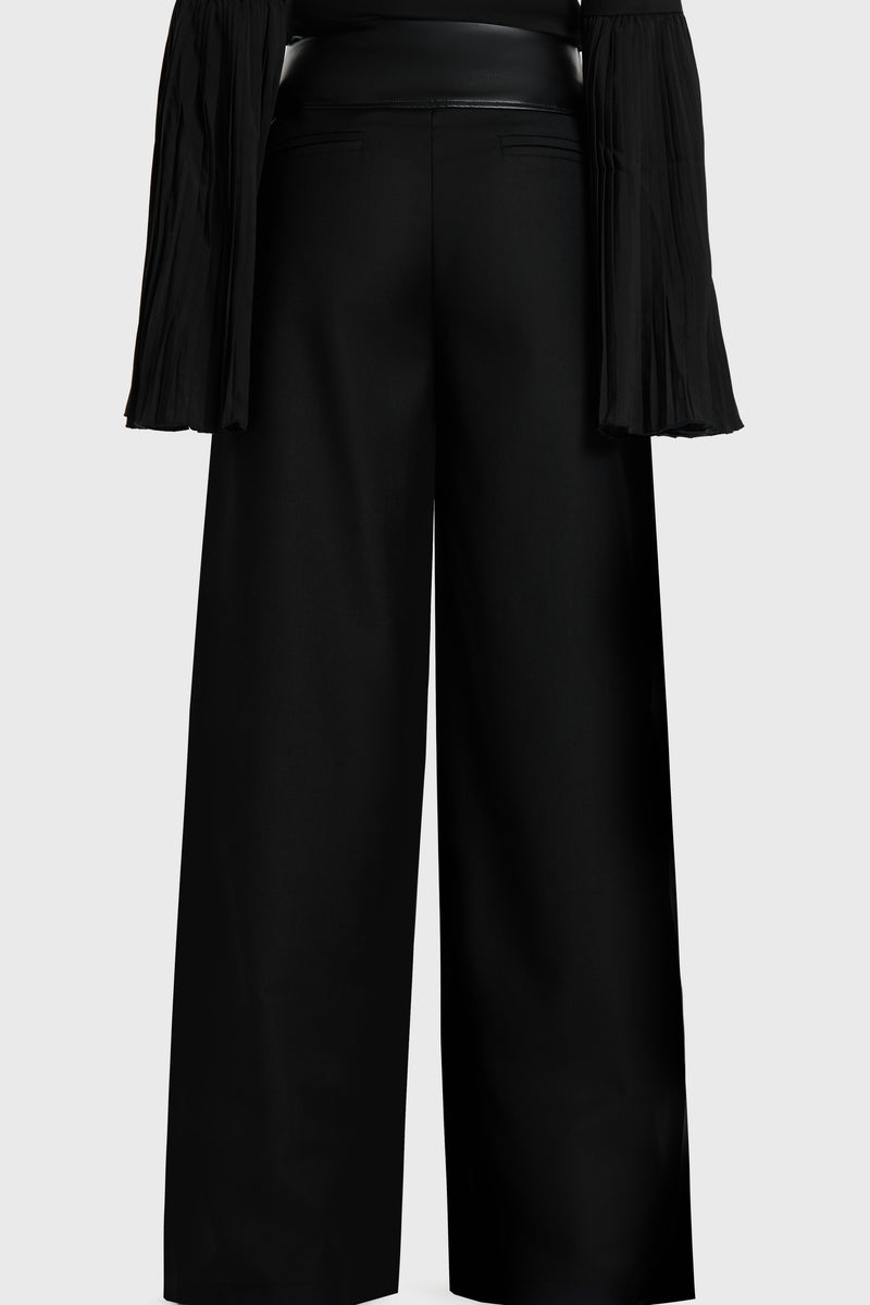 Witchmarked Zip Up Front Corp Trousers