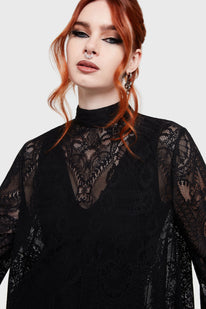 Waltz In Mourning Mini Dress