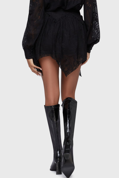 Wicked Waltz Mini Skirt