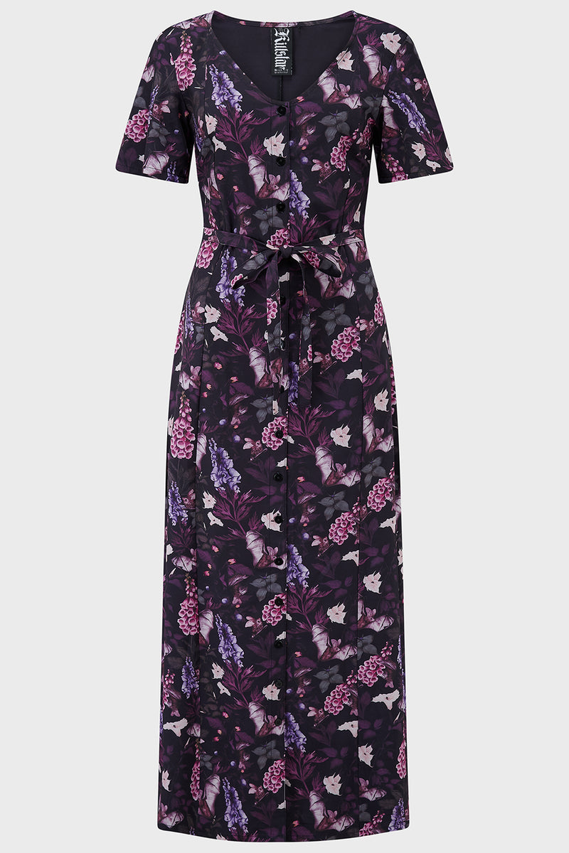 Willow Wisp Short Sleeve Maxi Dress ‐ Killstar