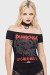 Your Worst Nightmare Bardot Top