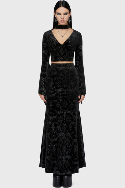 Yours Cruelly Maxi Skirt