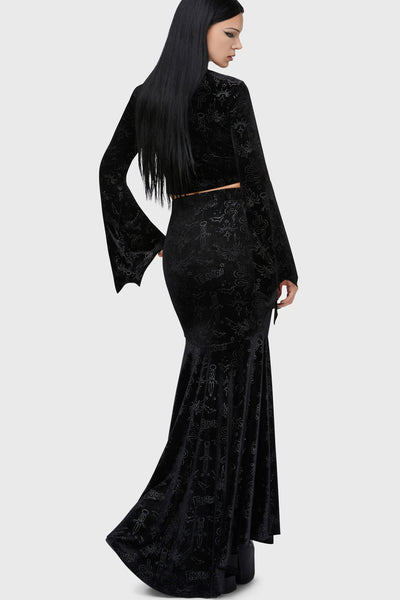 Yours Cruelly Maxi Skirt