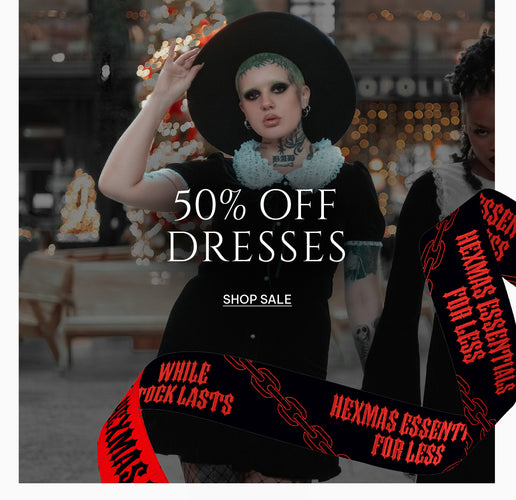50% OFF DRESSES