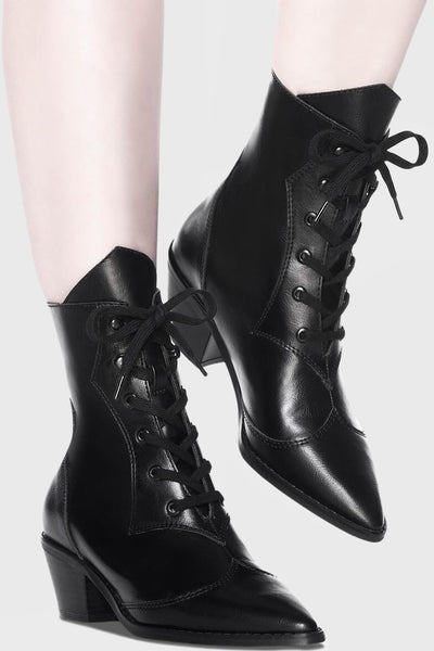 Raven Pointed-Toe Bootie