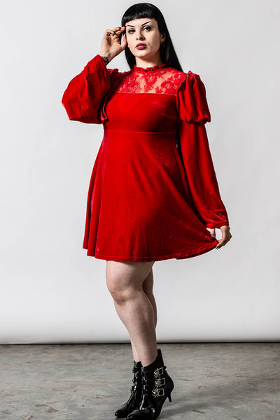 red kiss dress Red Kisses Dress Small