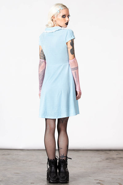 Every Mourning Collar Dress [PASTEL BLUE]