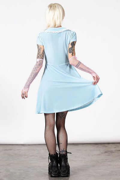 Every Mourning Collar Dress [PASTEL BLUE]