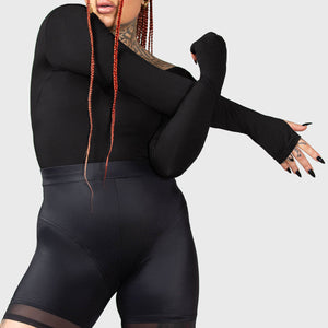 Flexi Demon Long Sleeve Leotard