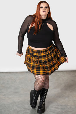 Heart Angst Mini Skirt [PLUS]