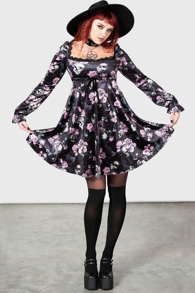 Imperia Long Sleeve Dress [BLACK/PINK]