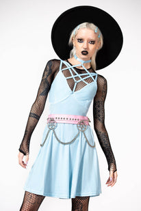 Magica Skater Dress [PASTEL BLUE]