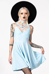 Magica Skater Dress [PASTEL BLUE]