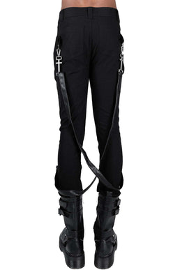 Office Riot Strappy Trousers [B]