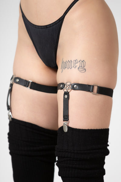 Strapped in Thigh Garters