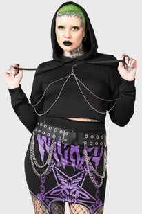 Wicked Crew Crop Hoodie