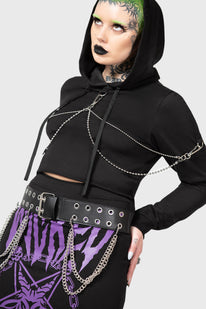 Wicked Crew Crop Hoodie